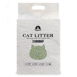 Tofu Cat Litter Rapid Agglomeration Cat Litter 6L Multi Flavor Deodorizing Degradable Cat Litter