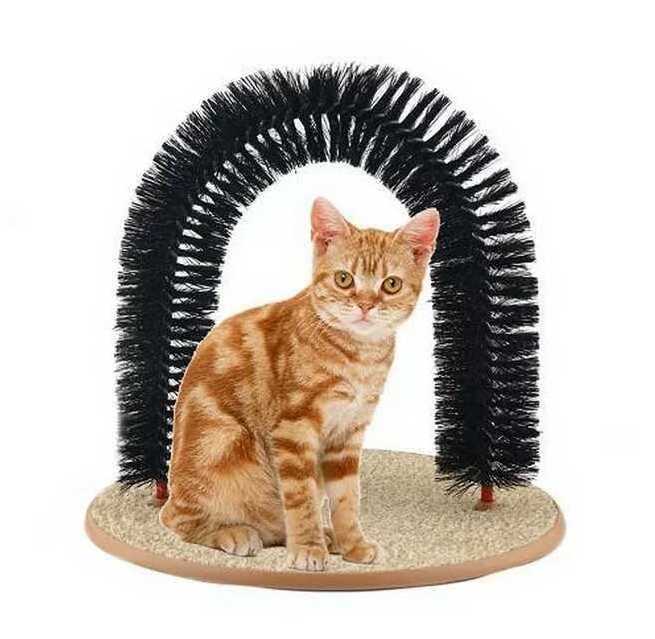 Cat Brush Rubbing Device Cat Scratch Cat Toy Pet Supplies Arch Thick