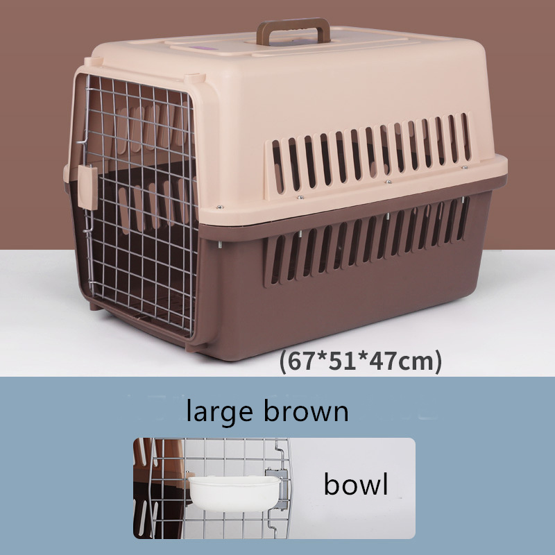 Factory Direct Sale Pet Air Box Pet Cage Portable Travel Consignment Box Small Dog Car Air Box