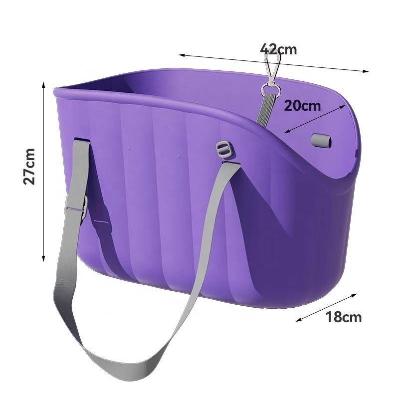 Breathable Pet Shoulder Bag For Travel Large-Capacity EVA Cross-Body Portable Dog And Cat Bags