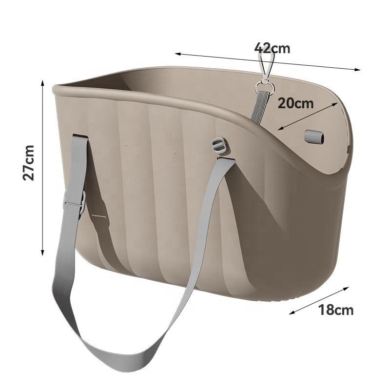 Breathable Pet Shoulder Bag For Travel Large-Capacity EVA Cross-Body Portable Dog And Cat Bags