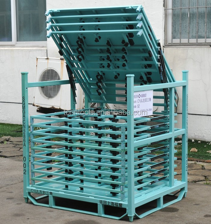 Torin DZ17  Logistics Transportation Racks for Glass Protection metal pallet wire mesh container