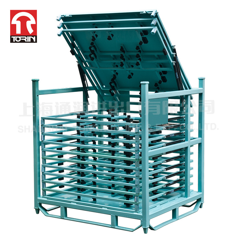 Torin DZ17  Logistics Transportation Racks for Glass Protection metal pallet wire mesh container