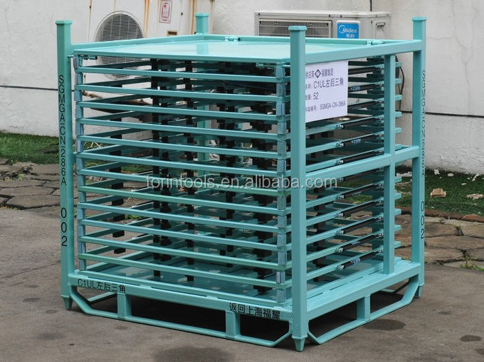 Torin DZ17  Logistics Transportation Racks for Glass Protection metal pallet wire mesh container