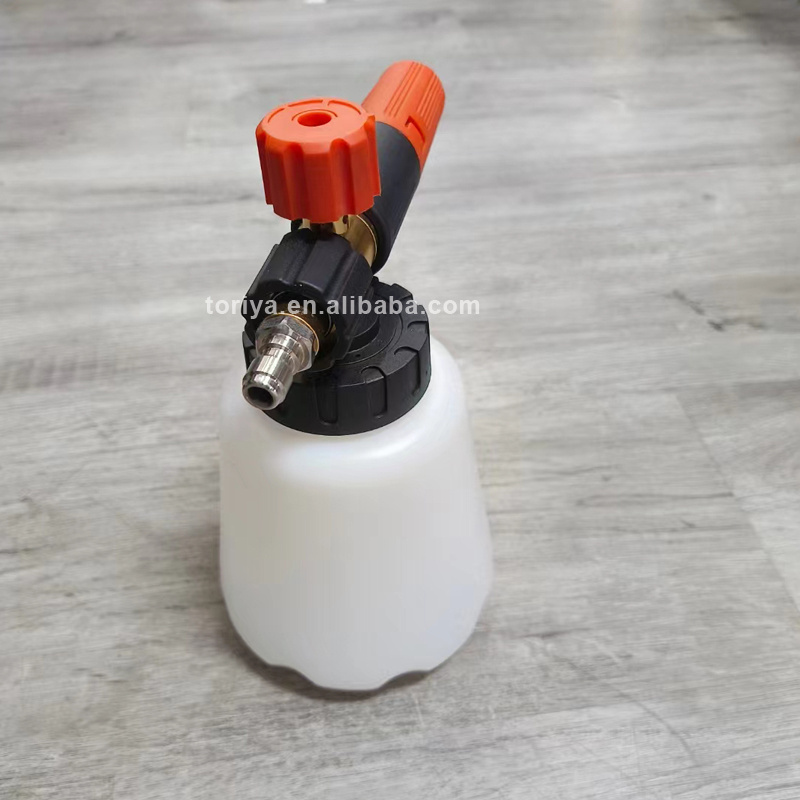 2024 New Design 1000ML Quick Release Spray Gun Foam Cannon Car Wash Pressure Washer Snow Foamer