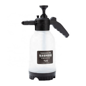 Hot Sale Large Capacity Sprayer Bottle Plastic 2L Car Washing Hand Pump Snow Air Pressure Foam Sprayer