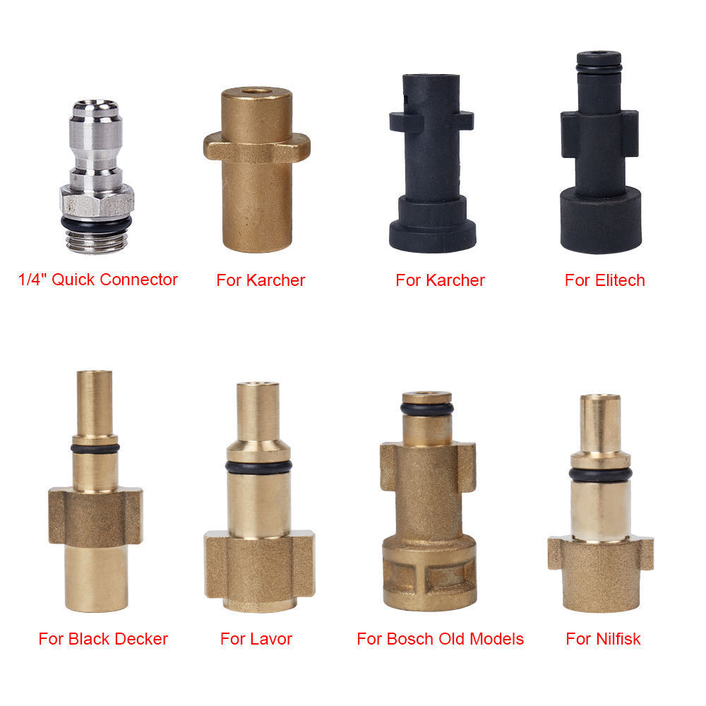 High Pressure Washer Accessory Premium Material Snow Foam Gun Adapter Spray Foam Gun Connector