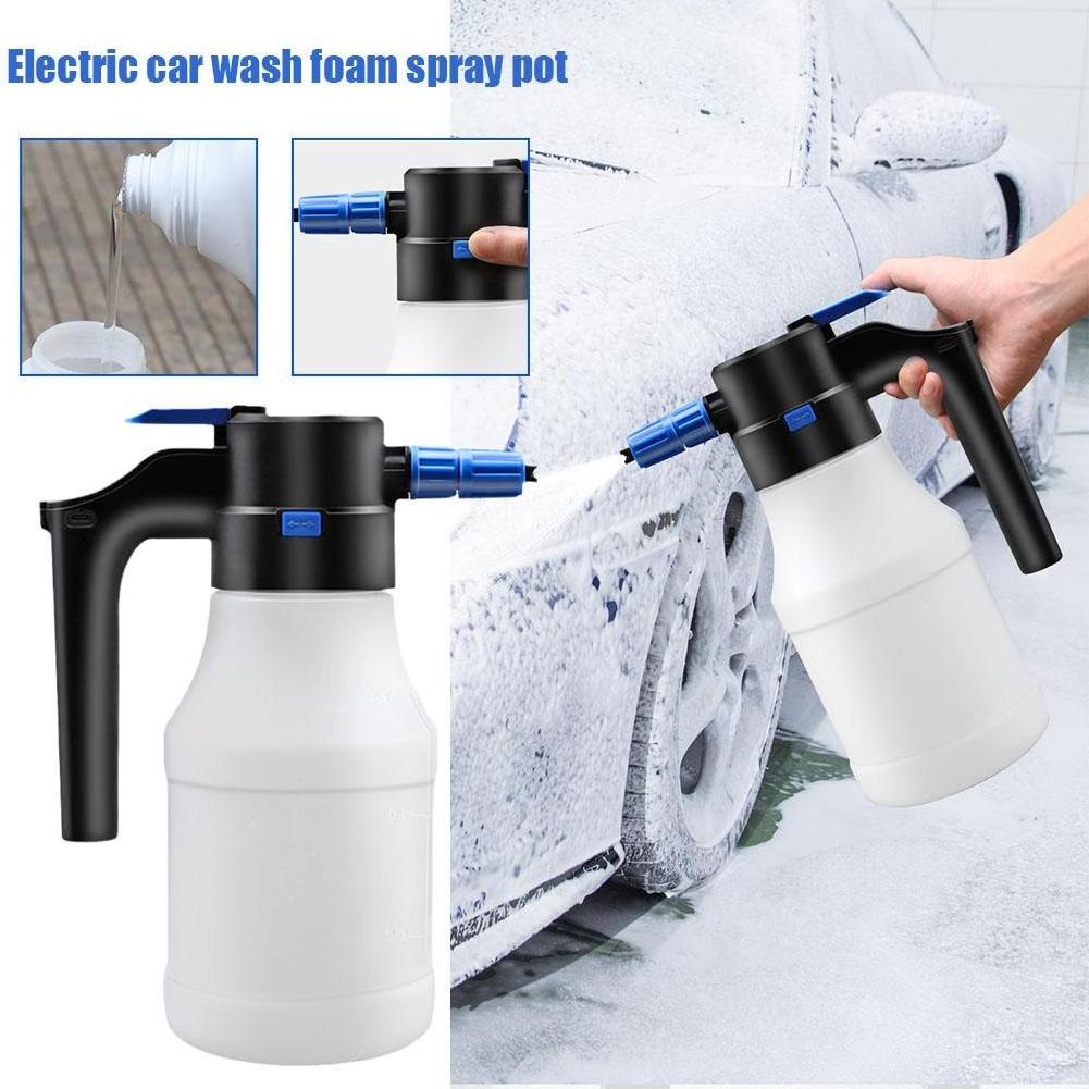 1.5L Automatic Foam Sprayer Electric Car Wash Foam Spray Pot Foam Generator for Car Wash