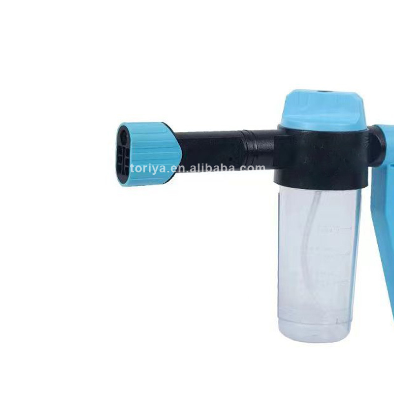 Portable Car Wash Garden Hose Foam Gun Low Pressure Water Foam Gun Foam Nozzle Soap Gun  Cleaning Tool