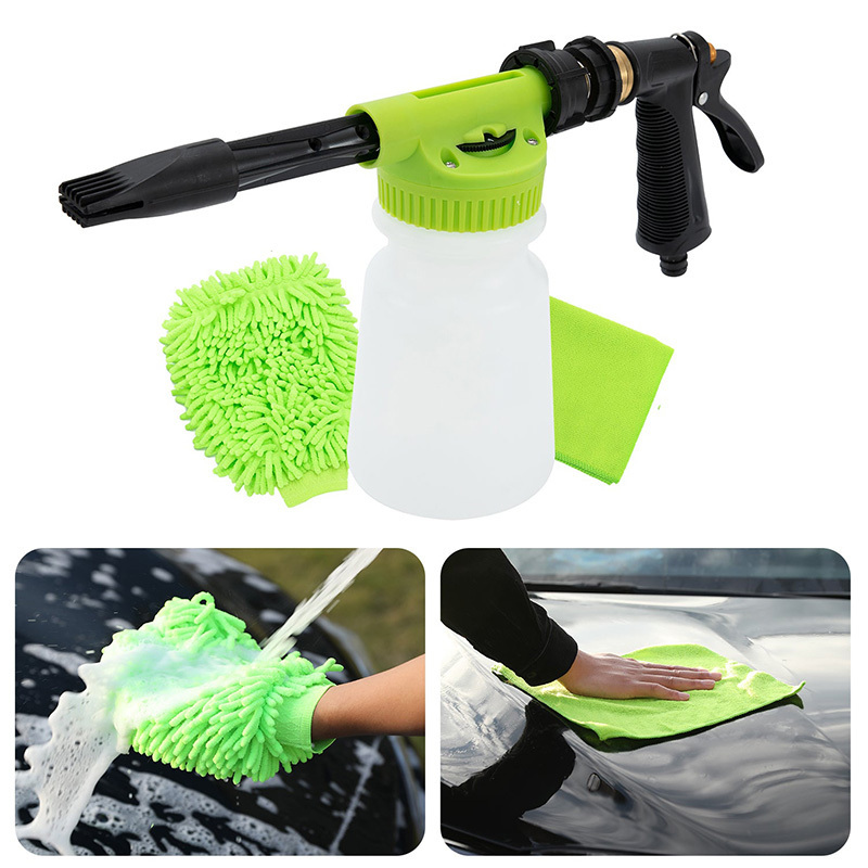 NBT Garden Hose Cleaning Washing Washer Snow Foam Cannon Lance Spray Sprayer Car Care Wash Foam Gun