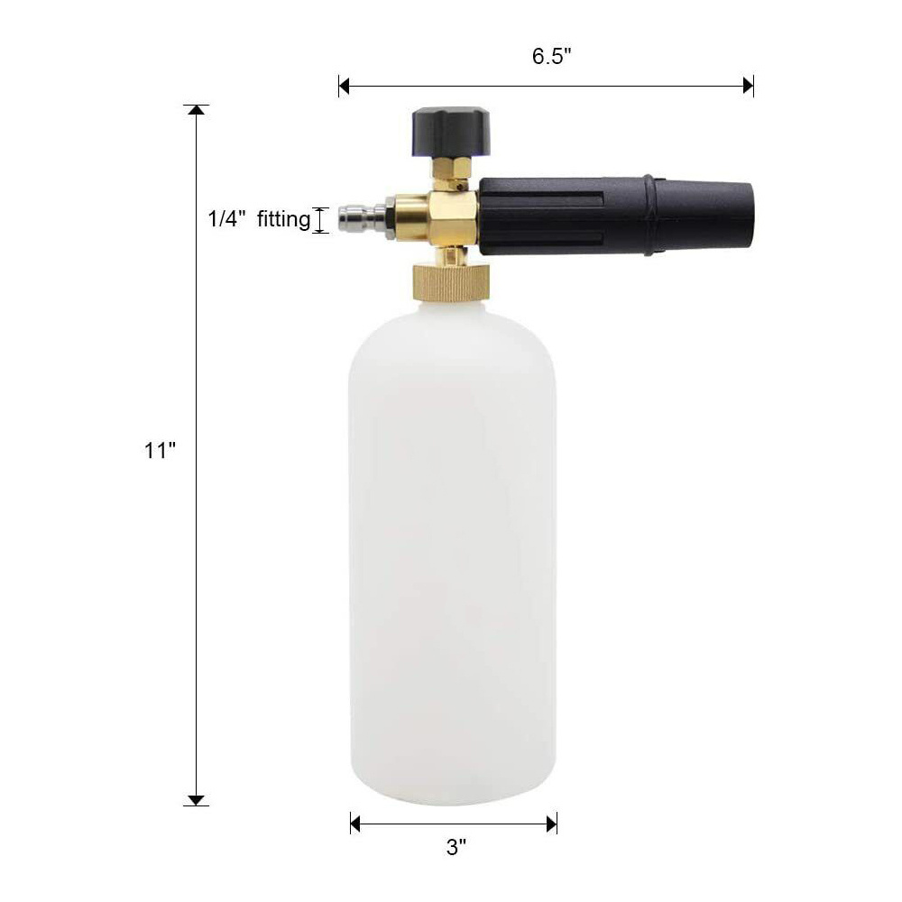 NBT 1L High Pressure Snow Foam Lance For Karche K-series Car Washing High Pressure Foam Cannon For Car Wash