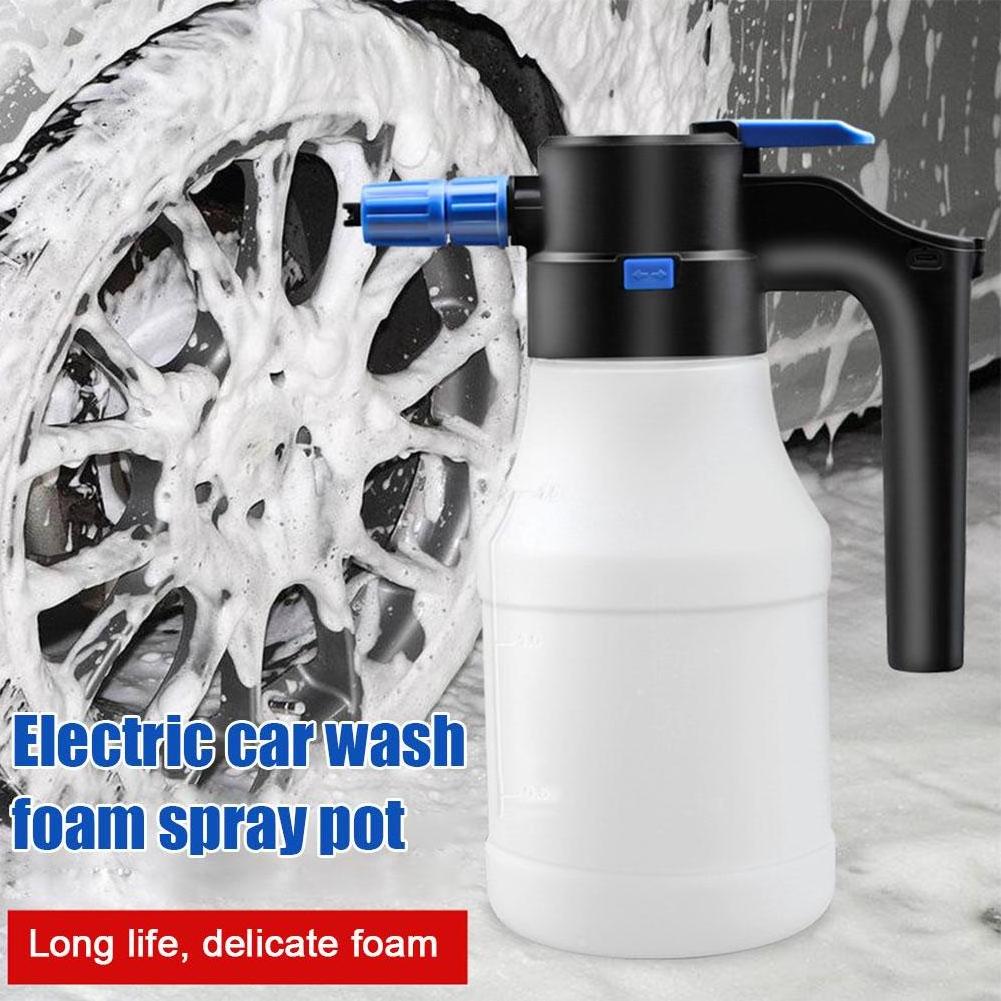 1.5L Automatic Foam Sprayer Electric Car Wash Foam Spray Pot Foam Generator for Car Wash