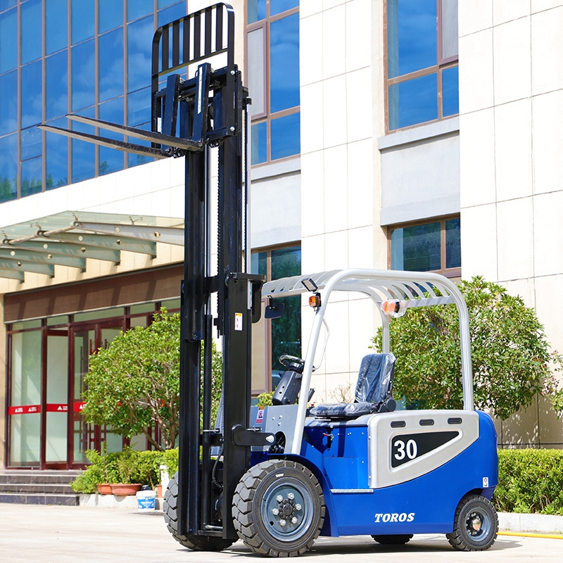 Free Shipping 3.5 Ton Electric Forklift Price Self Loading Portable Forklift Electric High Efficiency New Forklifts With Charger