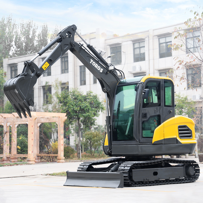 FREE SHIPPING  EPA Engine Mini Excavators 4 Ton Multifunctional Minibagger Farm Used New Crawler Digger Mini Excavators machine