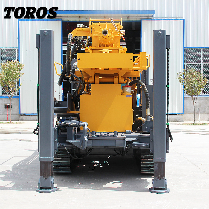 200m 300m 500m High Efficiency Quality Crawler Water Well Drilling Rig For Sale Factory Price Water Well Drilling Rig