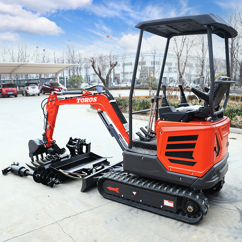 EURO 5 Mini Excavator 2 Ton For Sale Hydraulic escavatore Small Digger Prices pelle EPA minibagger 1500kg 1 Ton Mini Excavators