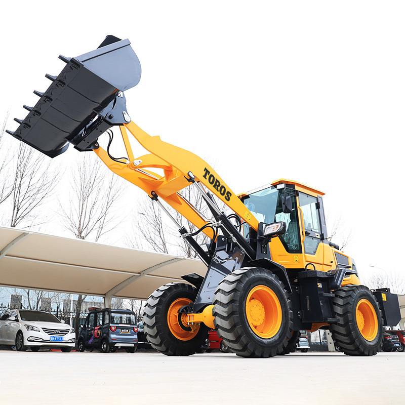 2 Ton Mini Wheel Loader Machine Front Wheel Loaders Tyre 5Ton 7Ton Telescopic Boom Wheel Loader