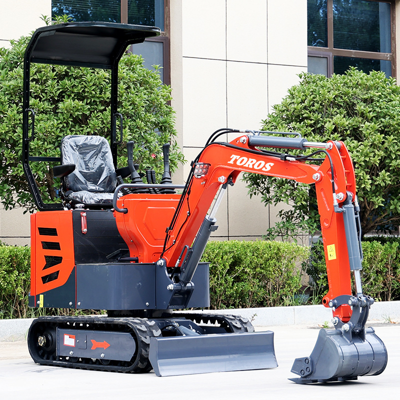 New Crawler Excavator Construction Digger Micro Crawler Excavator Prices 0.8 Ton 1 Ton  Mini Excavator For Sale