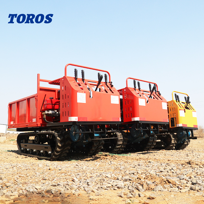 Self-Loading-Mini-Dumper 0.8ton 1.2 Ton 1.5ton 3ton  Small Tracked Vehicle For Wholesale Price