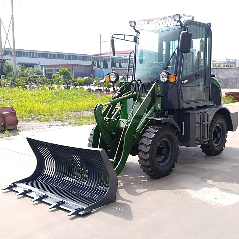 Cheapest  3 Ton Diesel Wheel Loaders Mini Front End Loader Excavator Backhoe Loader for Sale