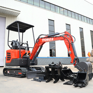 EURO 5 Mini Excavator 2 Ton For Sale Hydraulic escavatore Small Digger Prices pelle EPA minibagger 1500kg 1 Ton Mini Excavators