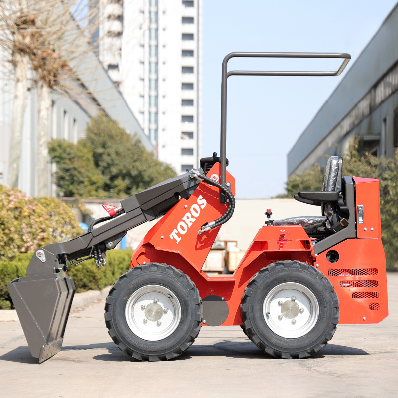 Earth moving mini loader machinery High efficiency wheel loader bulk sand shovel small loader truck