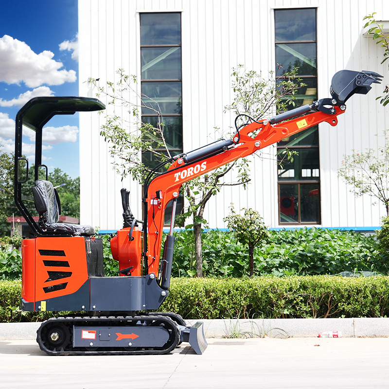 New Crawler Excavator Construction Digger Micro Crawler Excavator Prices 0.8 Ton 1 Ton  Mini Excavator For Sale