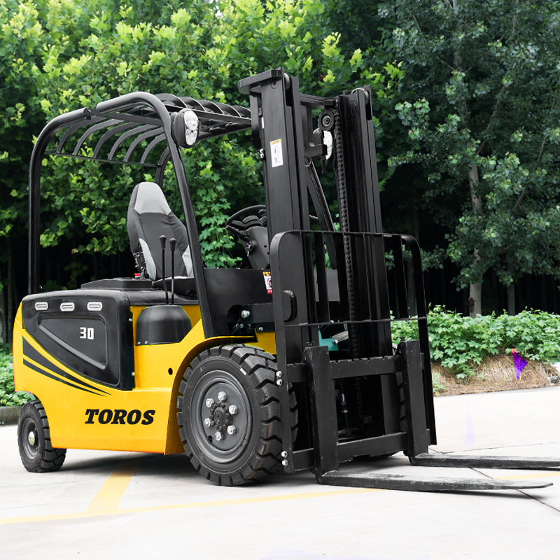 Free Shipping 3.5 Ton Electric Forklift Price Self Loading Portable Forklift Electric High Efficiency New Forklifts With Charger