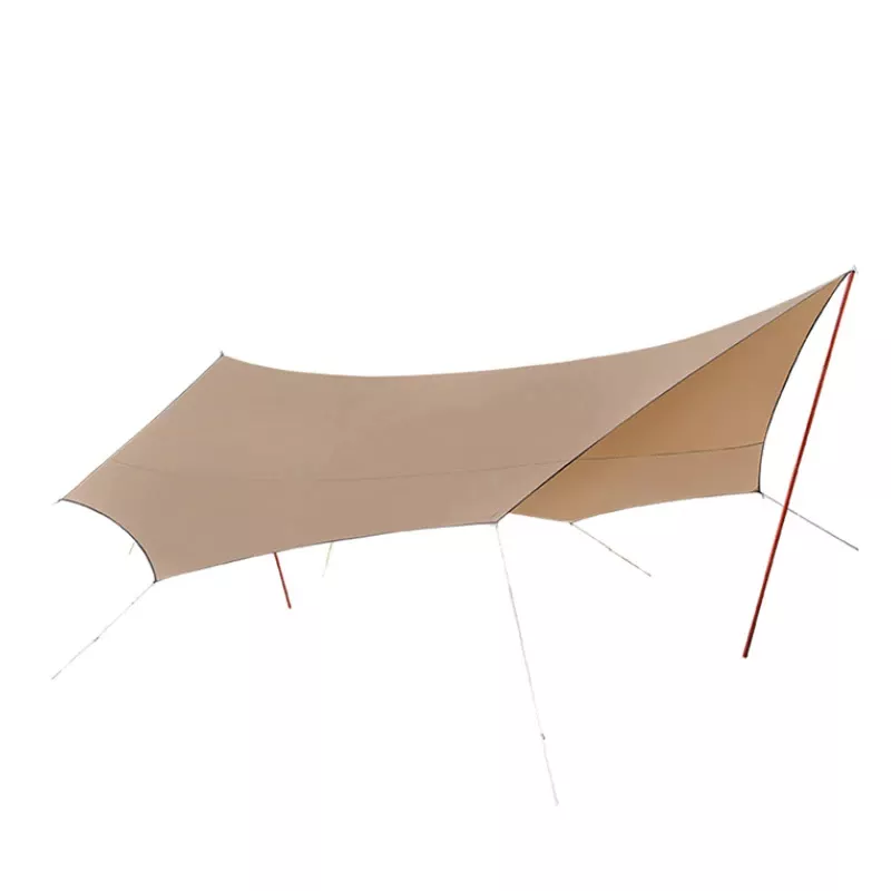 Outdoor Waterproof Ultralight Beach Picnic Wind Hammock Snow Rain Fly Sun Shelter Square Backpack Camping Tarp Tent