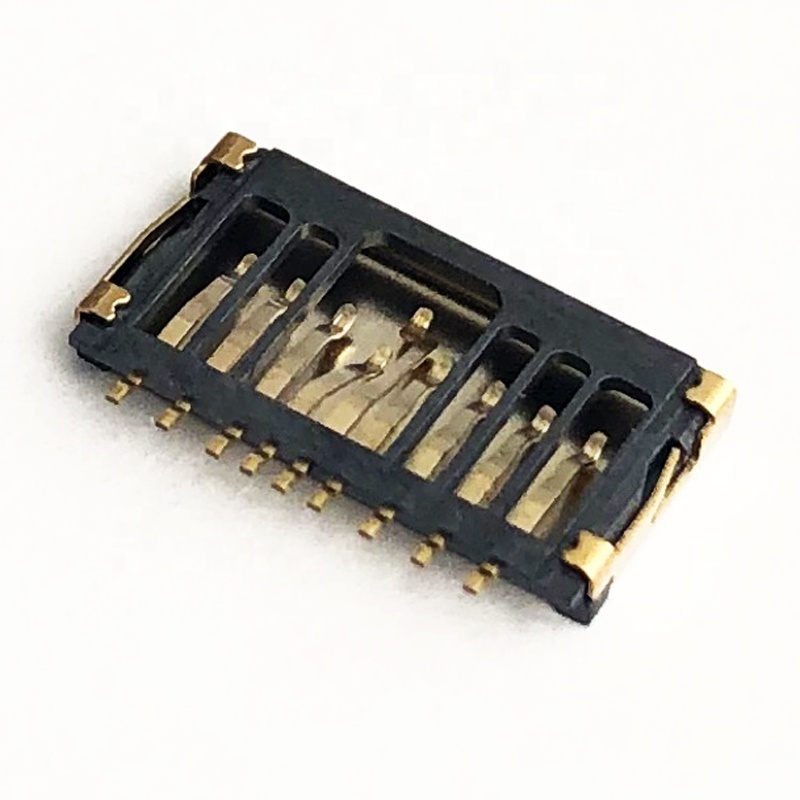 Hot Sale Factory Direct Price T-Flash Card Connector 9pin Simple Socket With Detect Pin