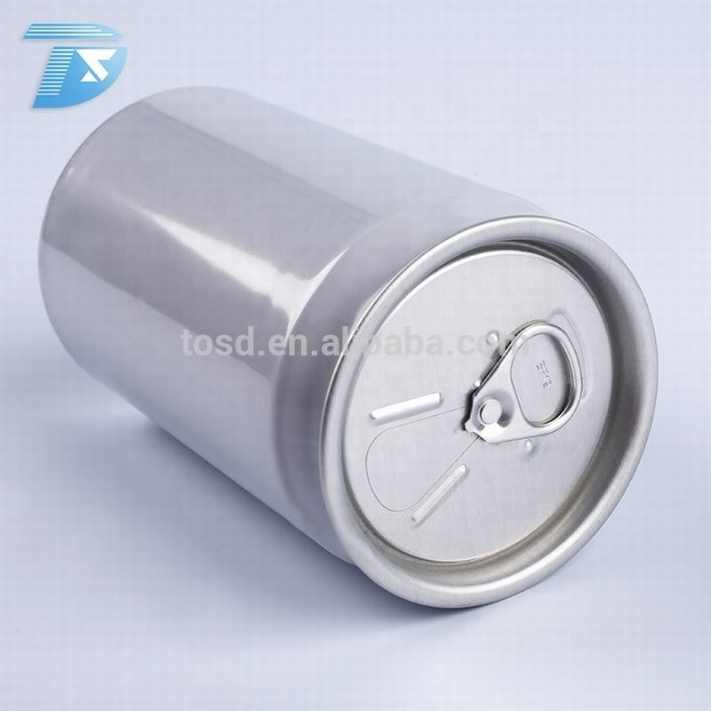 Aluminum standard round sleek can empty beer soda soft drink beverage cans 330ml