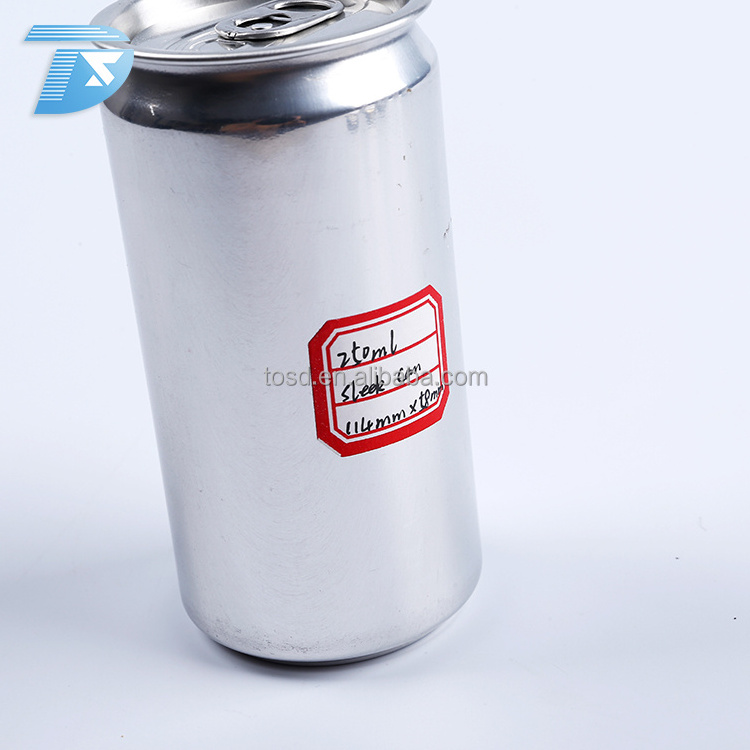 Soda 250ml can sleek small empty aluminum energy drink cans custom soda can