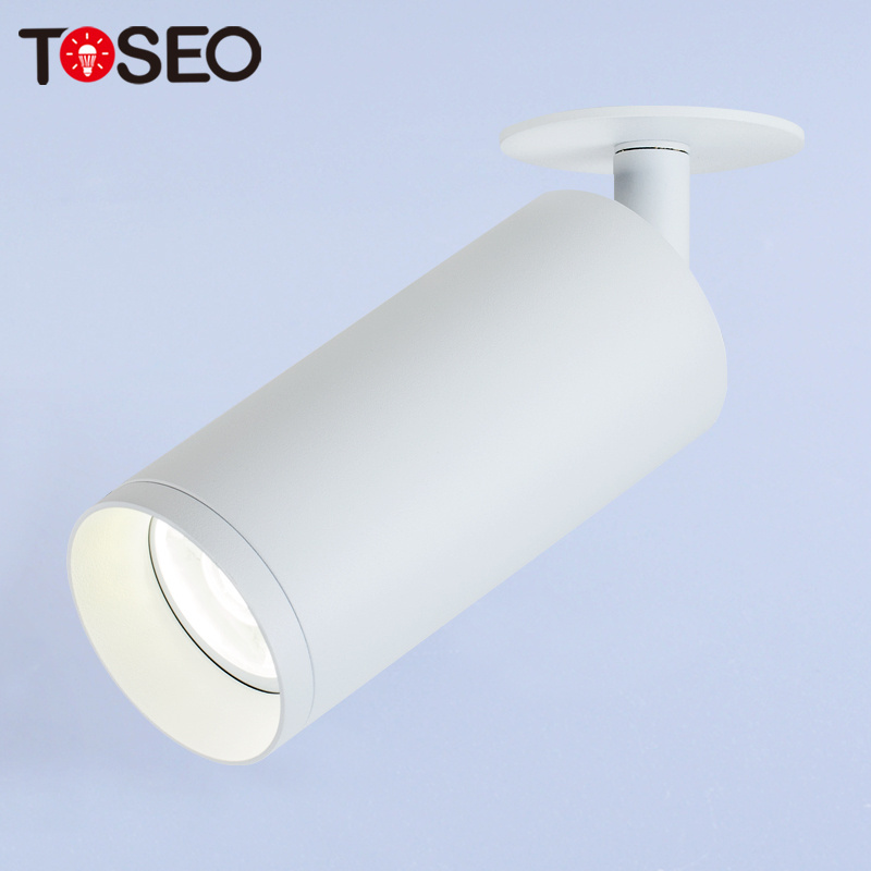 Pure Aluminium Spotlight Surface LED Downlights Modern Ceiling Light Products Adjustable 5w Glass 30 Aluminum 90 Workshop New