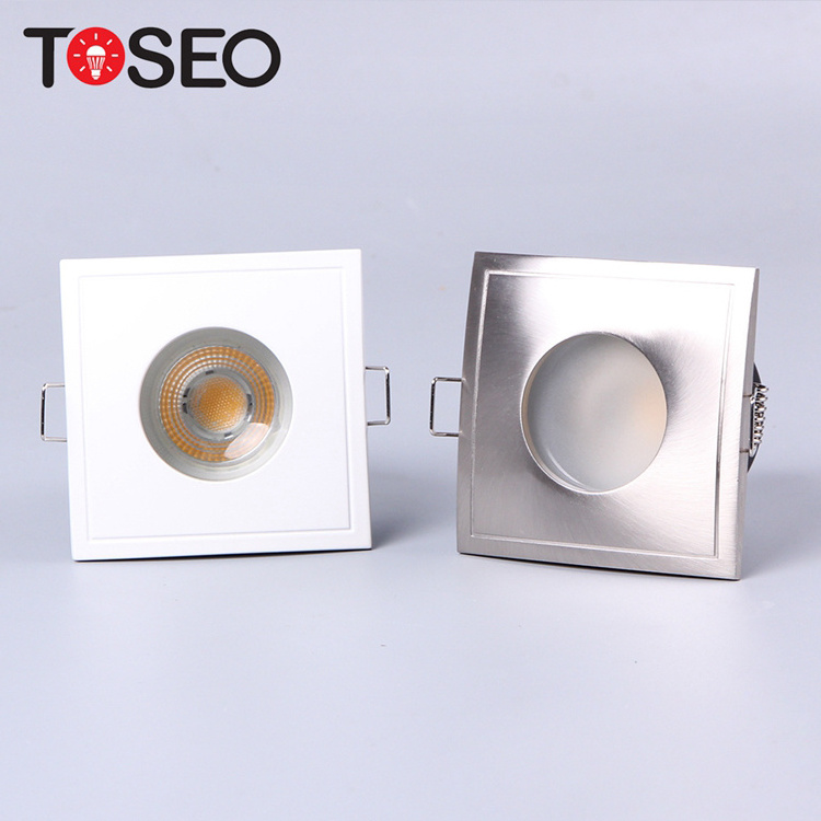 Cob Downlight 12v Ceiling Led light Recessed Led Downlight Square Good Quality Bathroom Water Proof Down Light