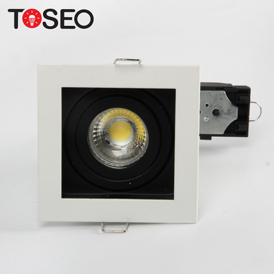 Gu10 12V 230V Ceiling Led Spotlight Adjustable Anti Glare Adjustable Fire Rated Recessed Trimless Downlight