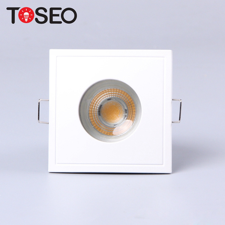 Cob Downlight 12v Ceiling Led light Recessed Led Downlight Square Good Quality Bathroom Water Proof Down Light