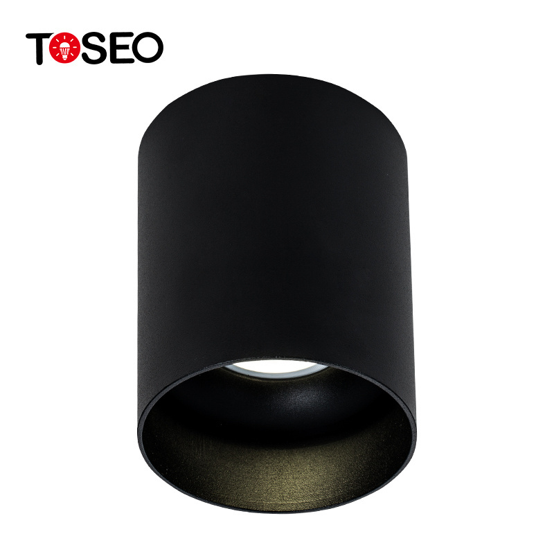 TOSEO Custom Pure Aluminium Gu10 Ceiling Lighting Fixture Anti Glare Surface Mounted Led Downlight