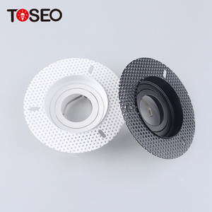 Adjustable Trimless Downlight For Hotel Project Front Replace Bulb Anti Glare Downlight