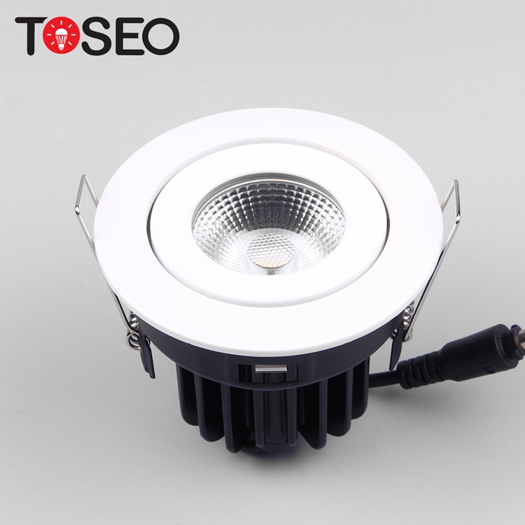 10w Downlights Ledironuartble Recessed Ceiling Led Light Ip20 Mr16 Adjustable Bathroom Fire-rated Down Light 90 Modern 100 900