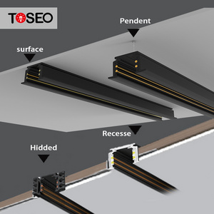 New Design Track Light  Adjustable Led Track surface Mounted 48v Magnetic Led Track Light