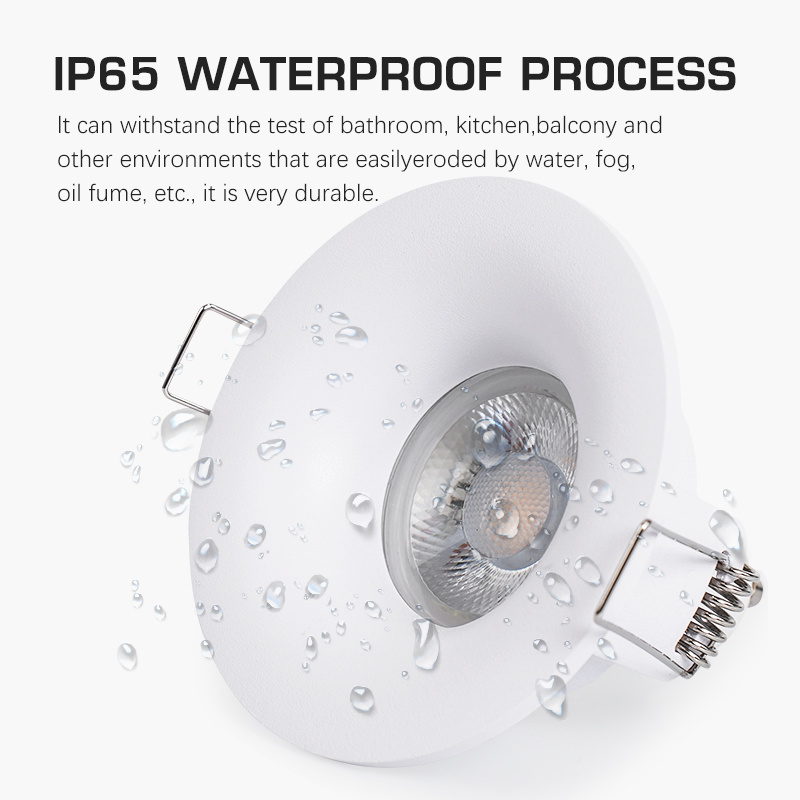 Indoor Lighting Ip65 Waterproof Anti-Glare Round Recessed Downlight ceiling lights modern ceiling led