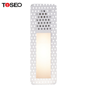 New Design Gu11Wall Lighting Indoor Recessed Trimless Led Square Modern Outdoor Wall Lamps Wall Light