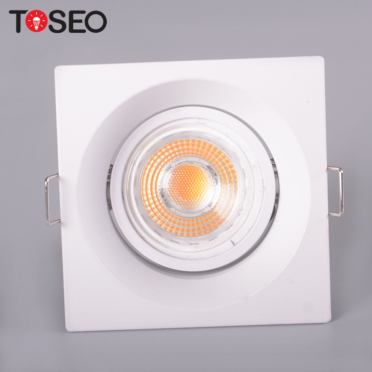 Recommended Goods Embedded Led Cob downlight GU10 5w Spot Light Housing Lighting Die Cast Aluminium Ceiling Down Light