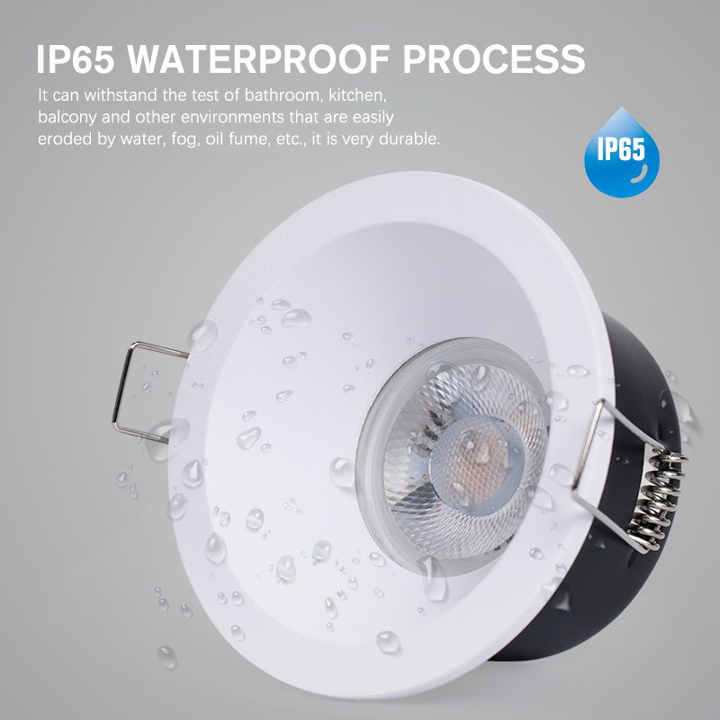 Toseo Custom-made Waterproof Led Ceiling Light Aluminum IP65 Downlights Recessed Anti Glare Downlight