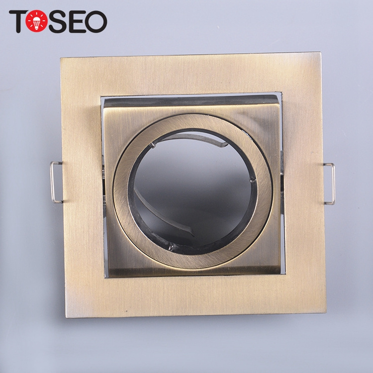 Recommended Goods LED Ceiling Light Die-casting Alu Square Downlight 5W Mr16 Recessed Dimmable Down Lights