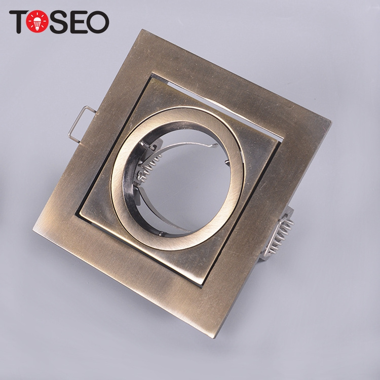 Recommended Goods LED Ceiling Light Die-casting Alu Square Downlight 5W Mr16 Recessed Dimmable Down Lights