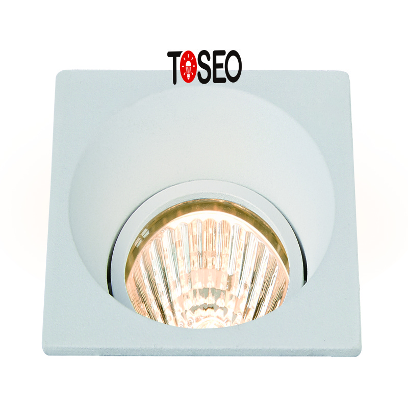 Recommended Goods Embedded Led Cob downlight GU10 5w Spot Light Housing Lighting Die Cast Aluminium Ceiling Down Light