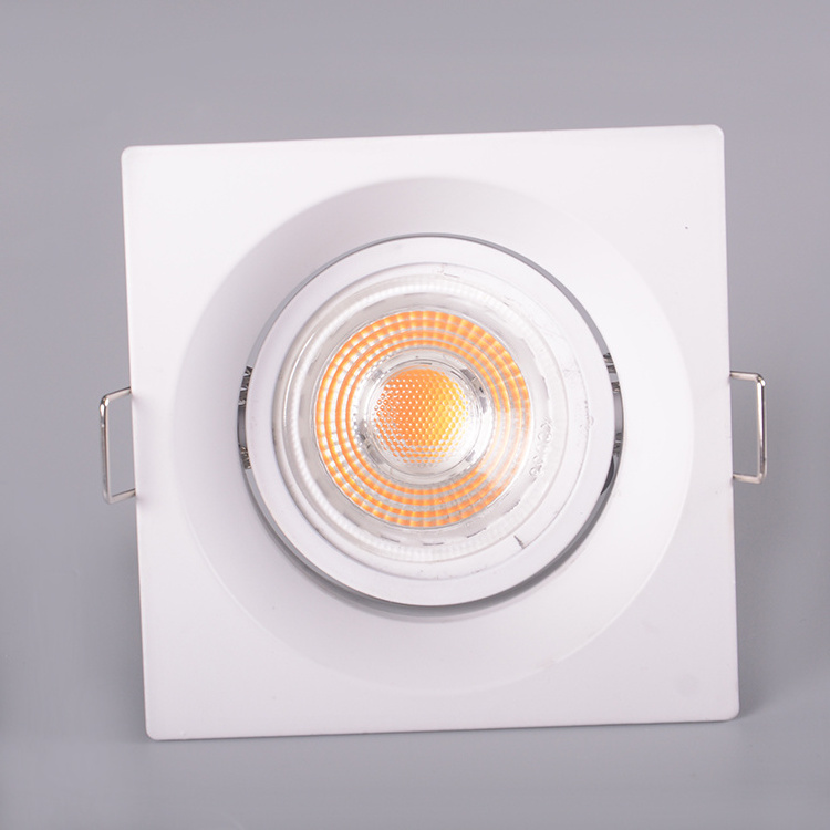 Recommended Goods Embedded Led Cob downlight GU10 5w Spot Light Housing Lighting Die Cast Aluminium Ceiling Down Light