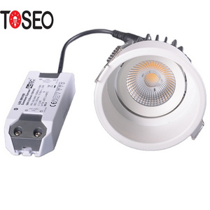 COB Ceiling Light 2700k 3000k 4000k 5000k Fixed IP65 Fire Rated Recessed LED Adjustable Downlights