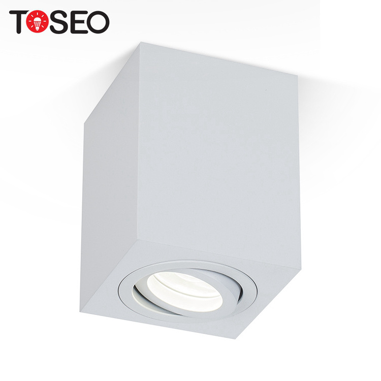 High Quality Adjustable Gu10 Spotlight Housing COB Surface Mount LED Downlights 90 Modern LED Cob Die Cast Ceiling Light 100 900